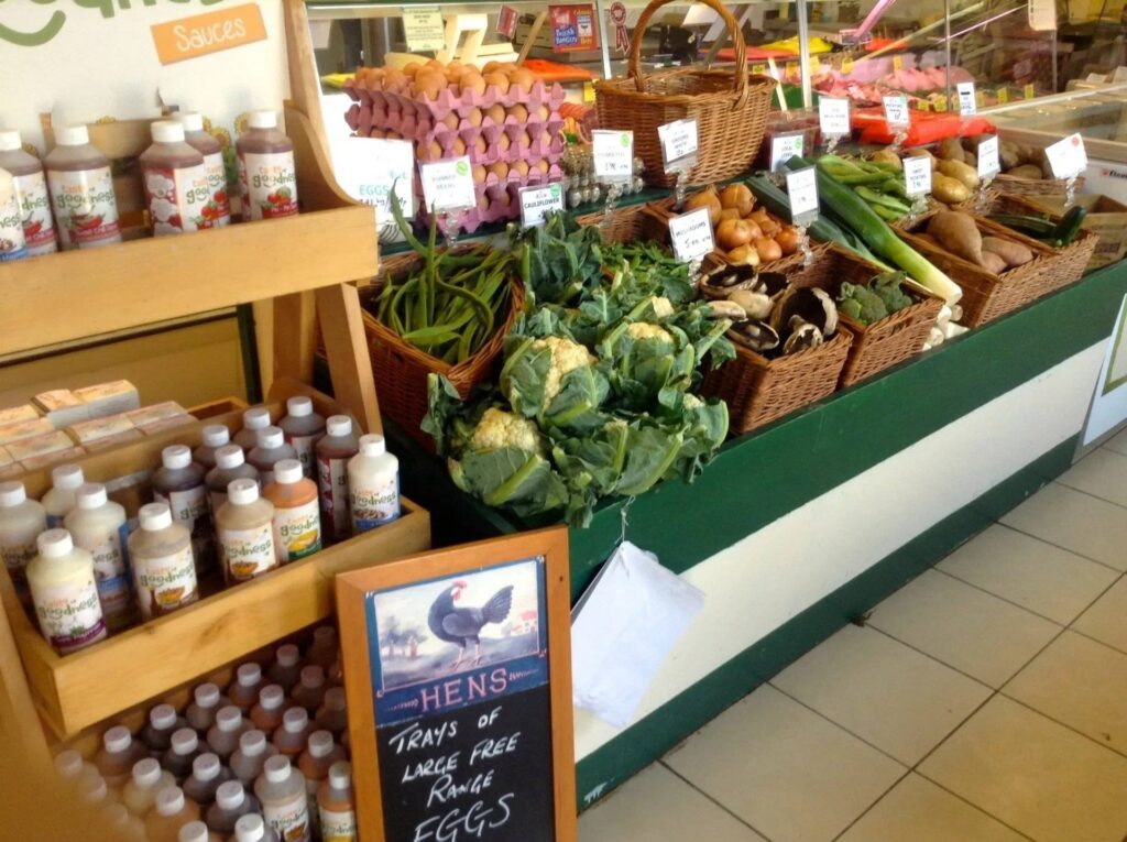 Butts Farm Shop Fresh Produce